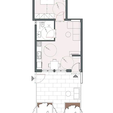 Dantis Place In Wheel Chair Accessible Apartment Nafplio